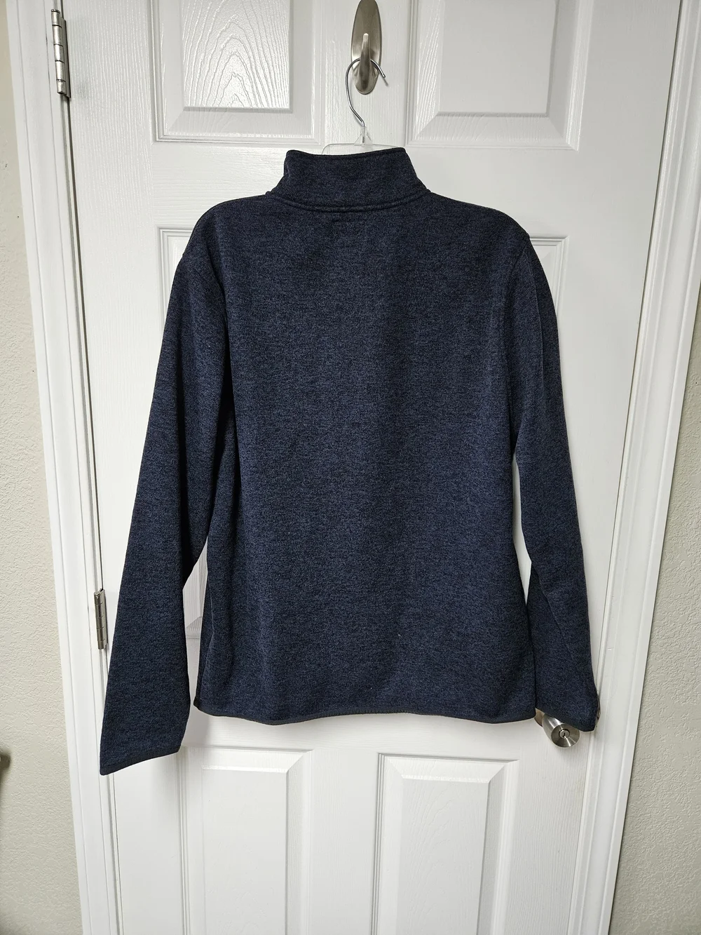 J. Crew Men's Half-Zip Sweater - Navy Heather